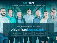 Tablet Screenshot of enersoft.fi